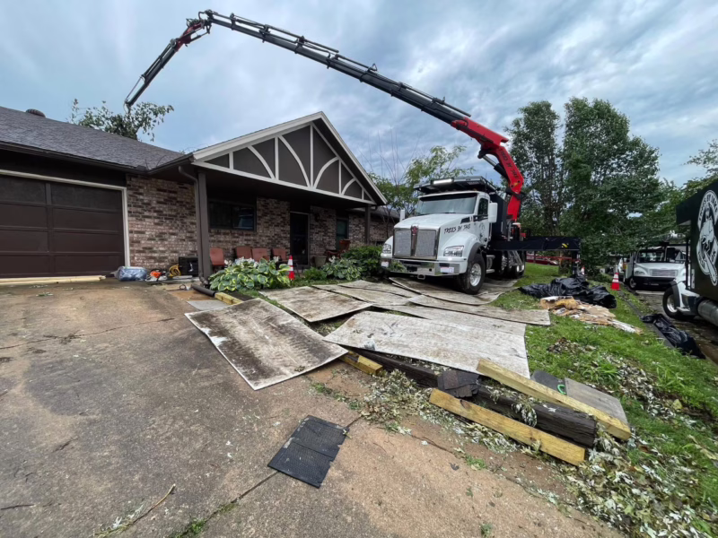 Crane-Assisted Tree Removal in Chesapeake: Why It’s Essential